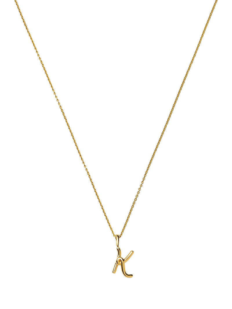Missoma Initial Pendant Necklace, K
