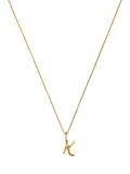 Missoma Initial Pendant Necklace, K