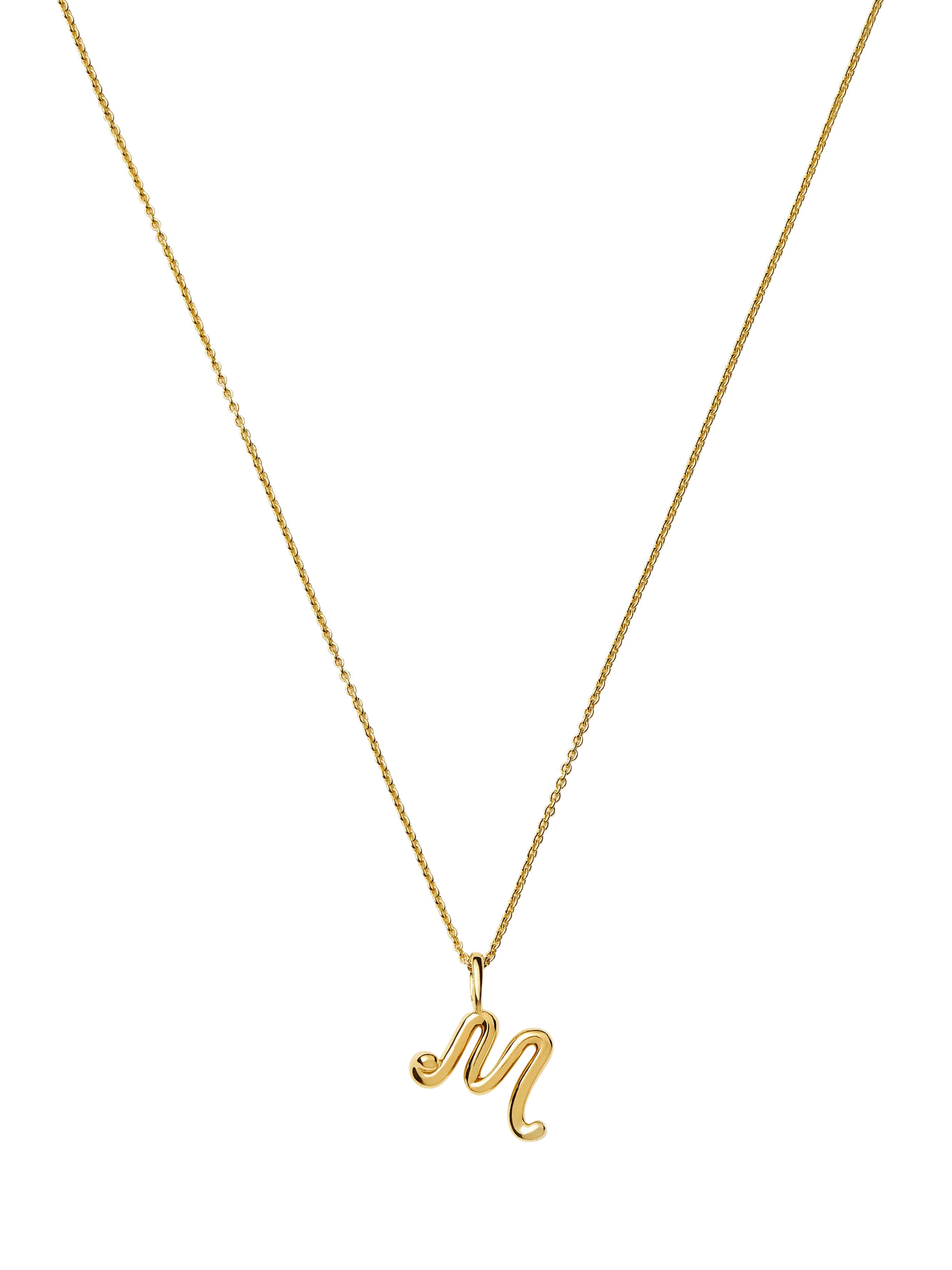 Missoma Initial Pendant Necklace, M