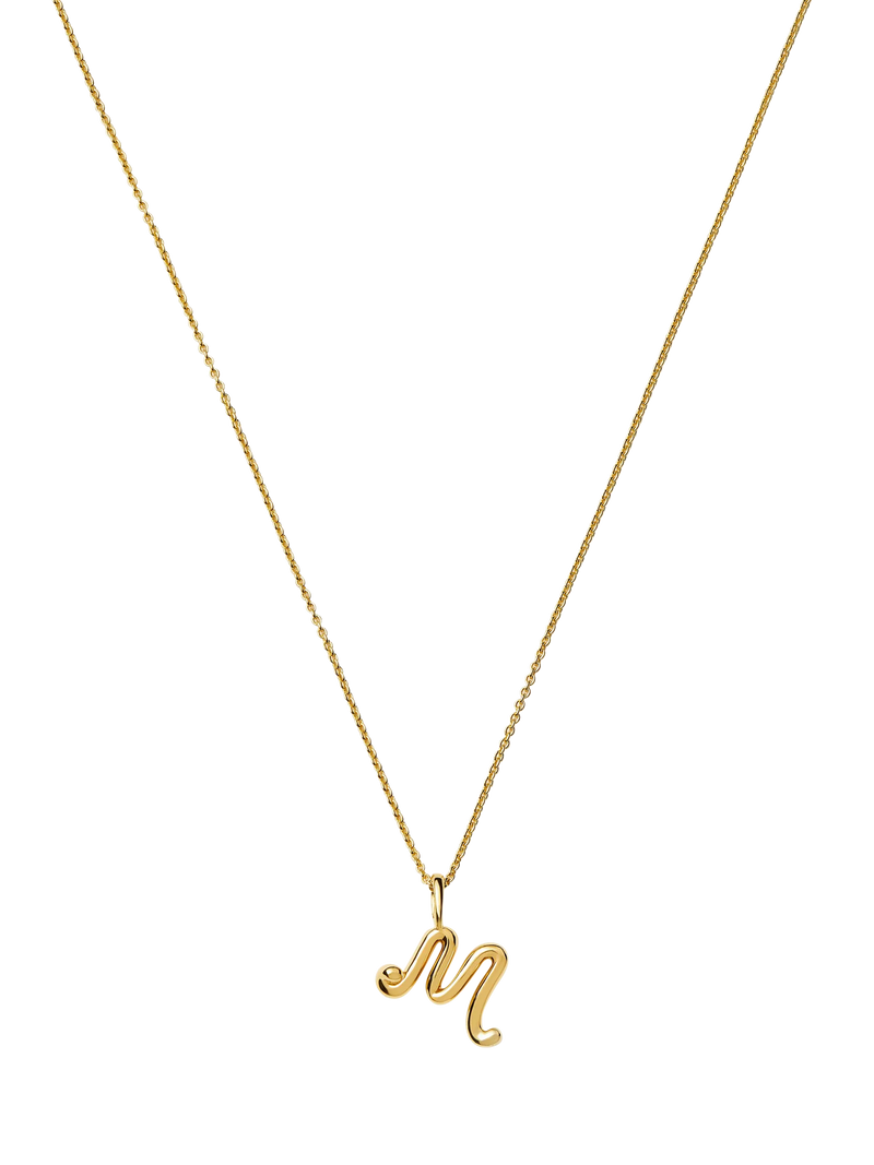 Missoma Initial Pendant Necklace, M