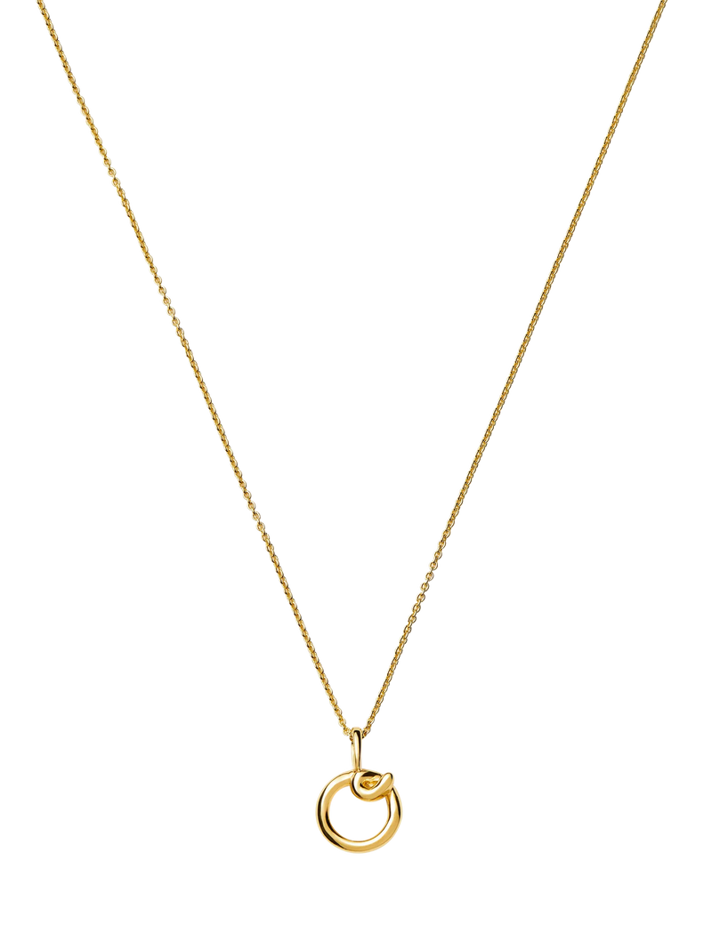 Missoma Initial Pendant Necklace, O