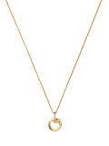 Missoma Initial Pendant Necklace, O