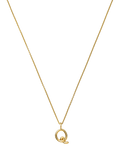 Missoma Initial Pendant Necklace, Q