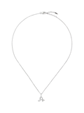 Missoma Curly Molten Mini Initial Pendant Necklace, A