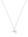 Missoma Curly Molten Mini Initial Pendant Necklace, M