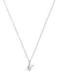 Missoma Curly Molten Mini Initial Pendant Necklace, N
