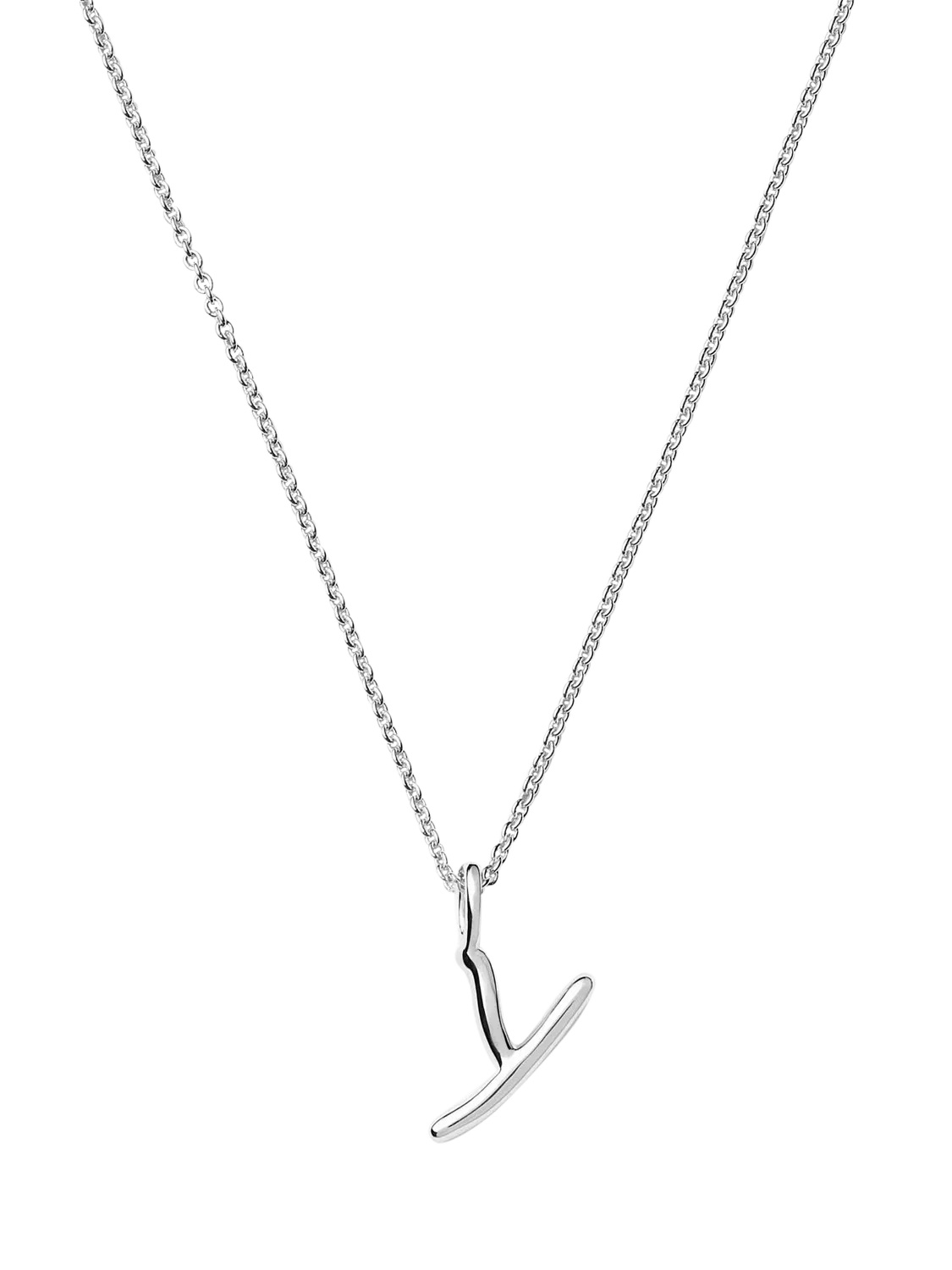 Missoma Curly Molten Mini Initial Pendant Necklace 45cm