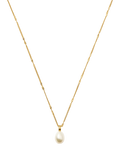 Missoma gold vermeil pearl pendant necklace 45cm - British product