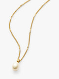 Missoma gold vermeil pearl pendant necklace 45cm - British product