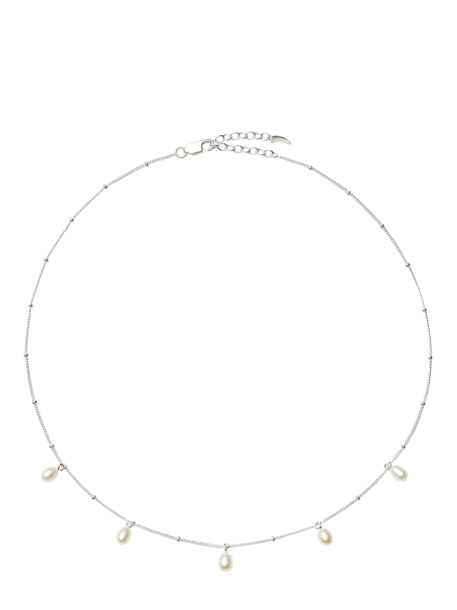 Missoma pearl charm choker necklace 42cm, UK version