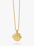 Missoma coin pendant necklace gold 18ct (British brand)