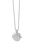 Missoma coin pendant necklace silver, UK version
