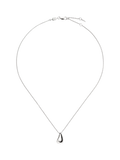 Missoma sculptural droplet pendant necklace in silver - British product