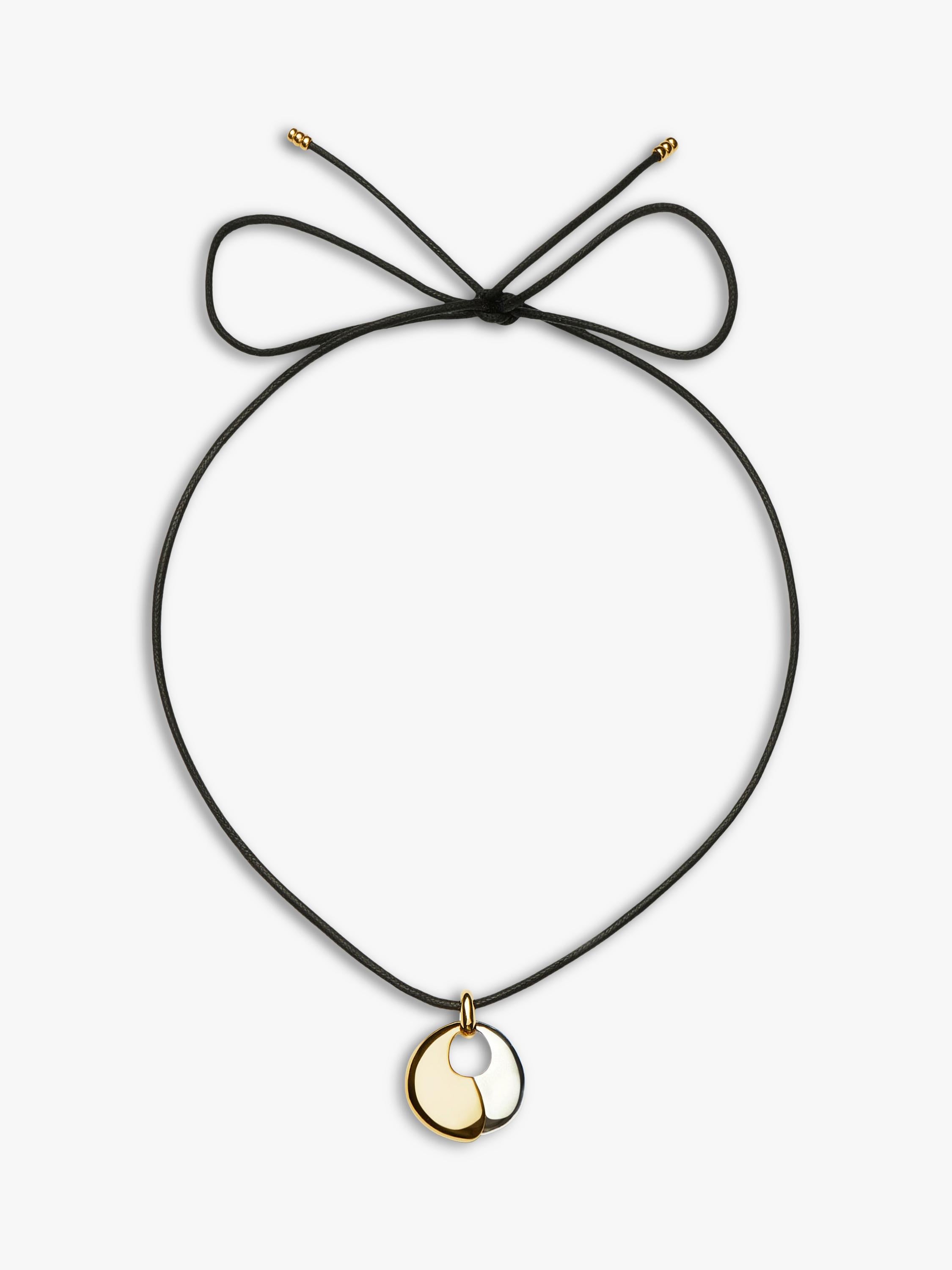 Missoma Sculpted Pebble Pendant Necklace 80cm - British product