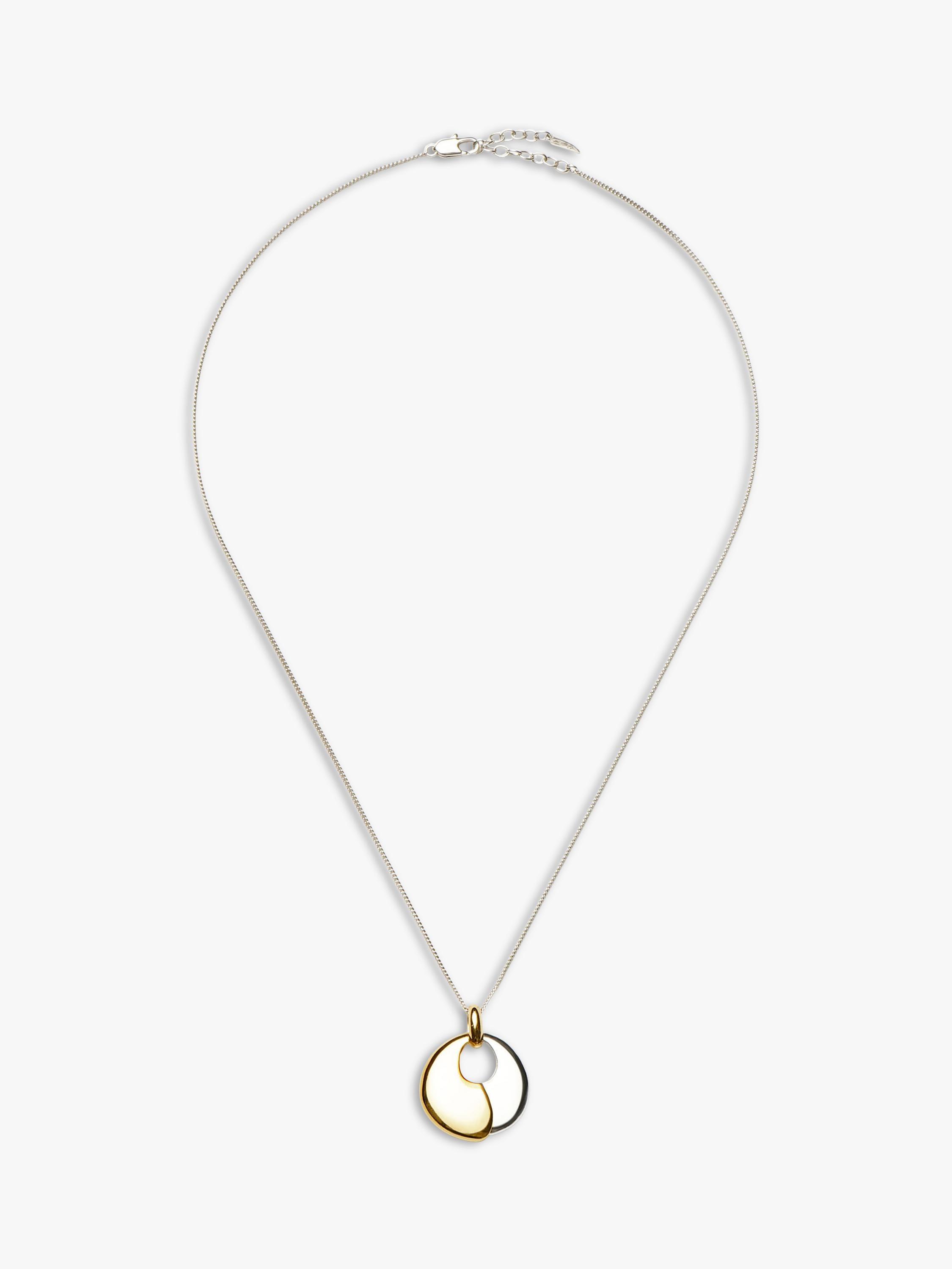 Missoma Sculpted Pebble Pendant Necklace 80cm - British product