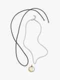 Missoma Sculpted Pebble Pendant Necklace 80cm - British product