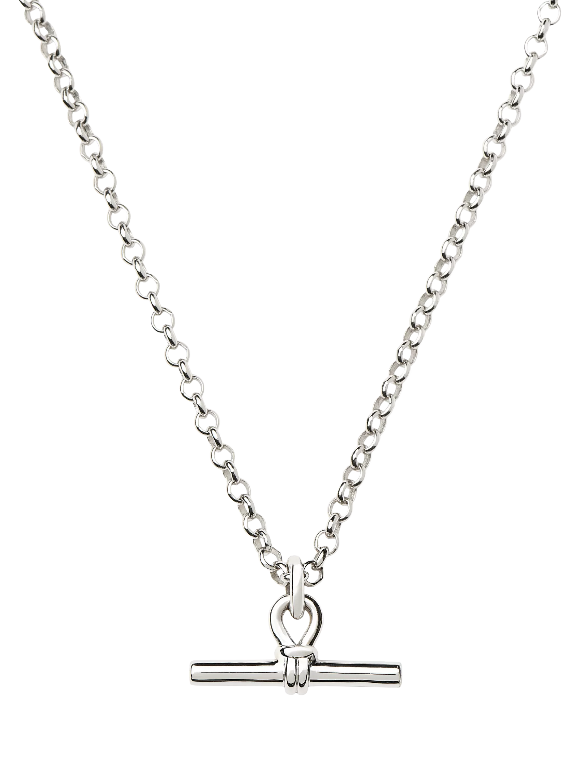 Missoma Chunky T-Bar Pendant Necklace 50cm