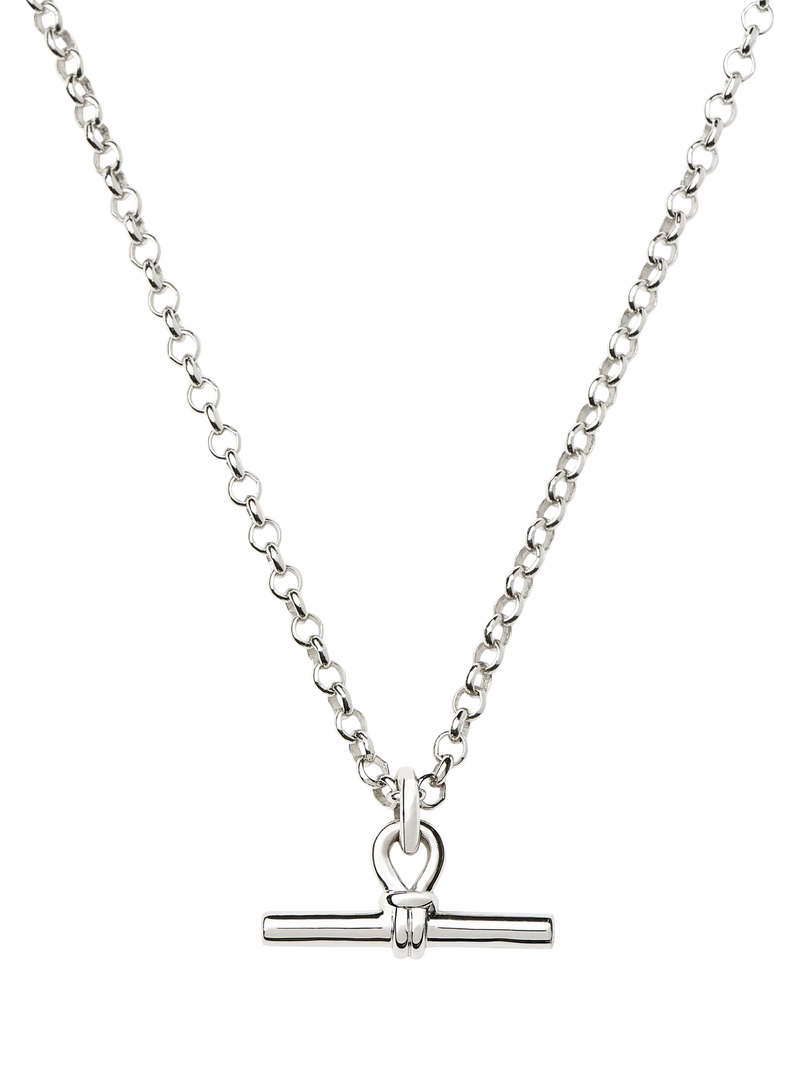Missoma Chunky T-Bar Pendant Necklace 50cm