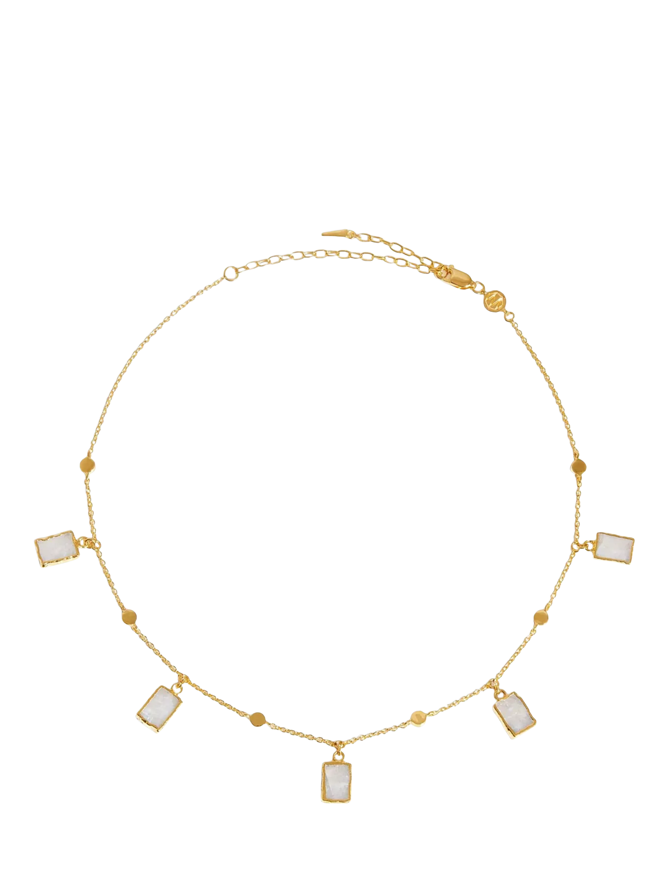 Missoma Lena Charm Choker Necklace 38cm