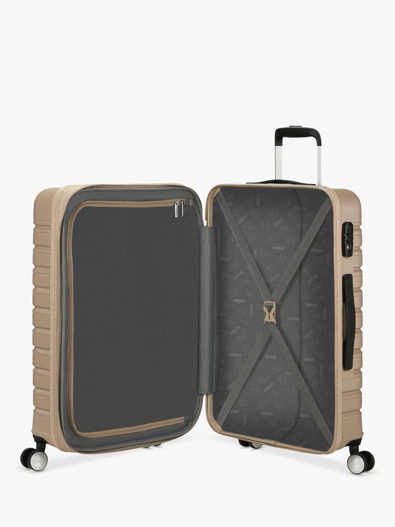 American Tourister Flashline expandable medium suitcase 67cm, imported from the UK
