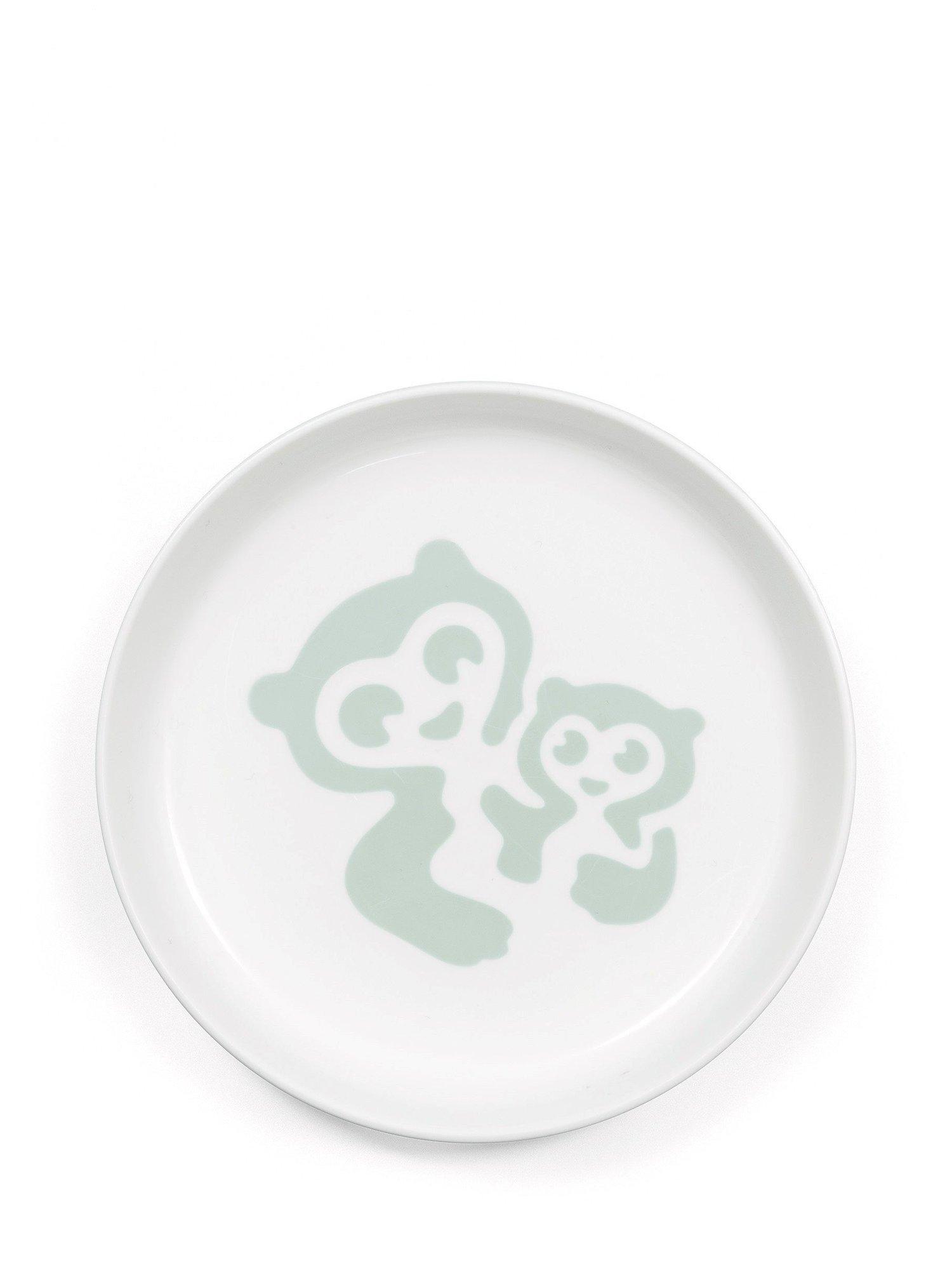Stokke weaning set in soft mint, imported from the UK