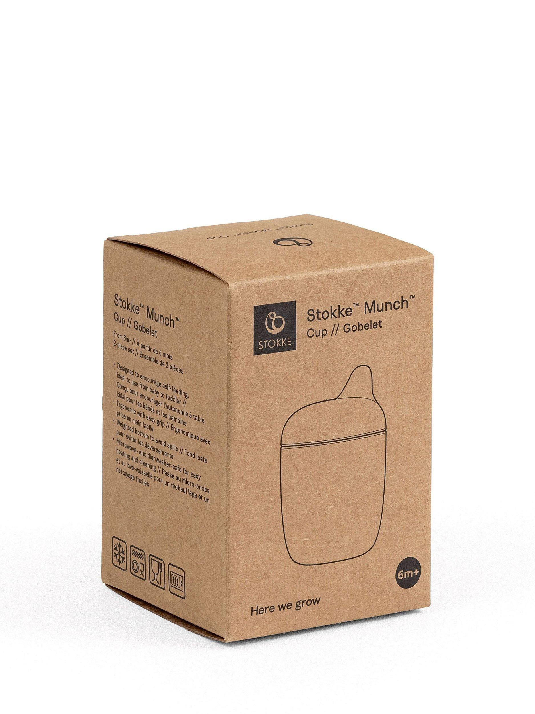 Stokke Munch Cup Soft Mint, imported from the UK