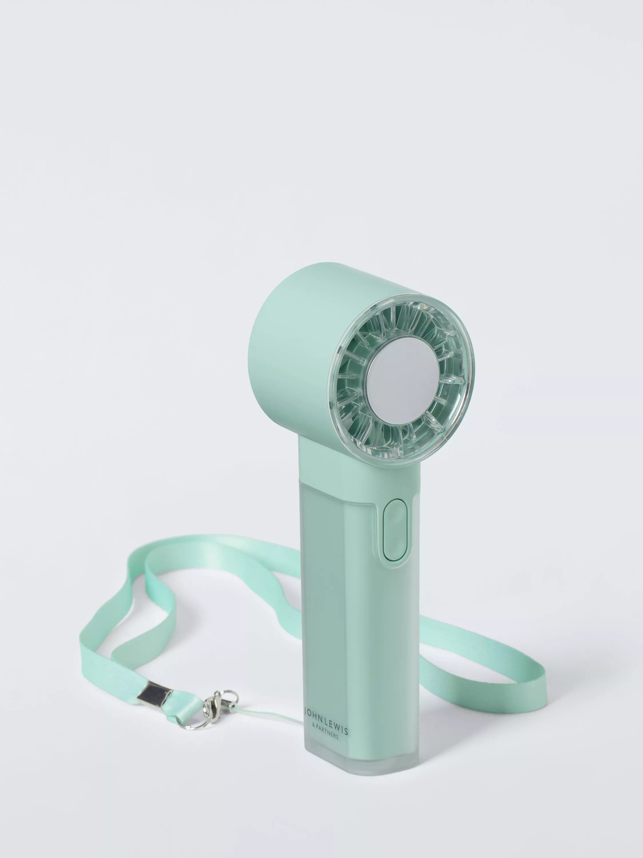 John Lewis High Power Handheld Fan, Mint