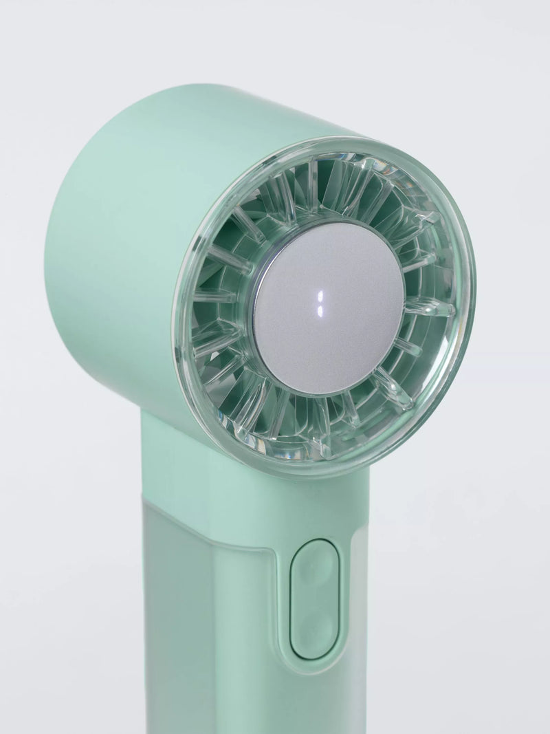 John Lewis high power handheld fan, imported from the UK