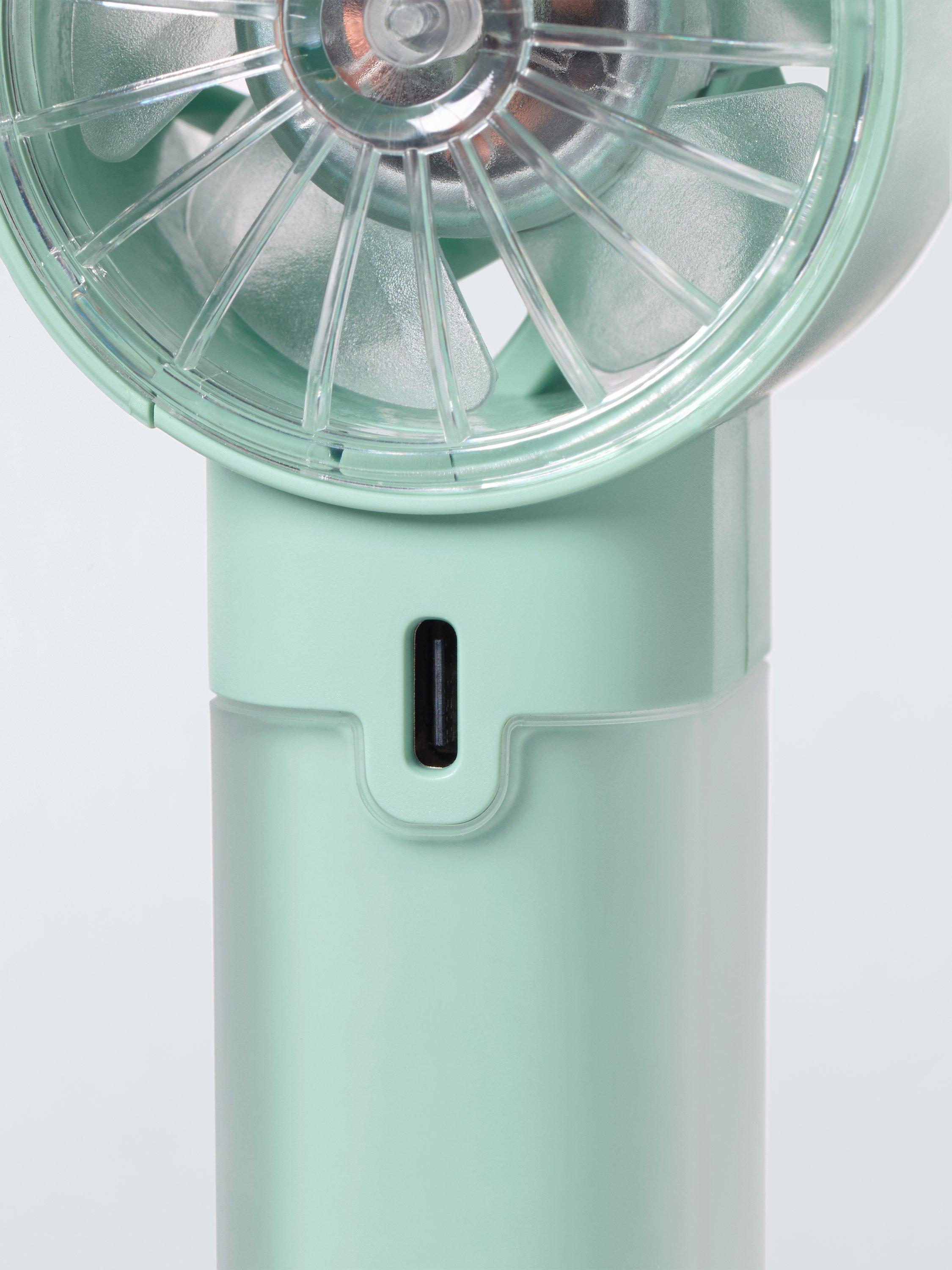John Lewis high power handheld fan, imported from the UK