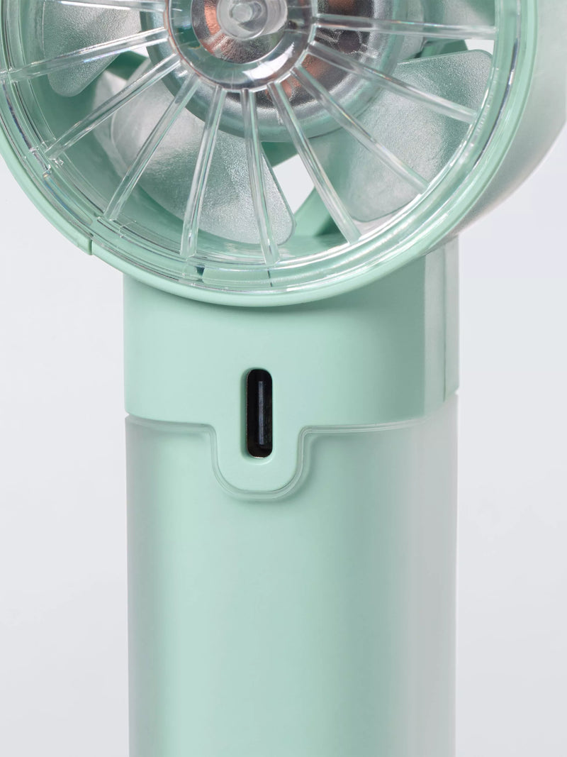 John Lewis high power handheld fan, imported from the UK