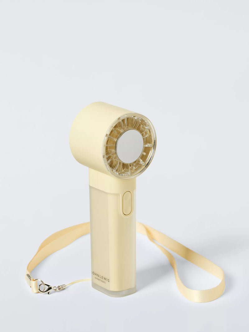 John Lewis High Power Handheld Fan, Beach