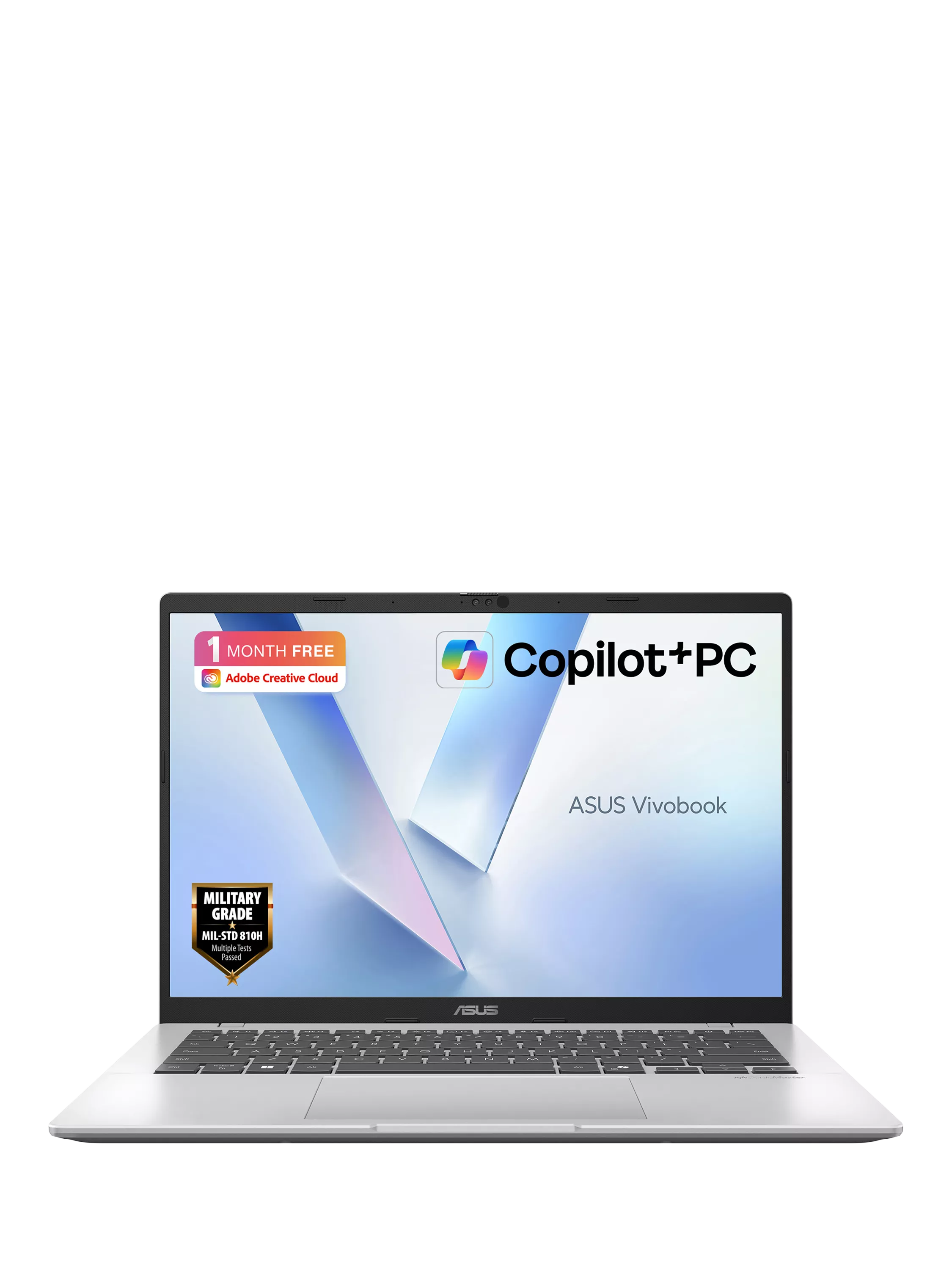 ASUS Vivobook 14 laptop Intel Core Ultra 5 silver - British product