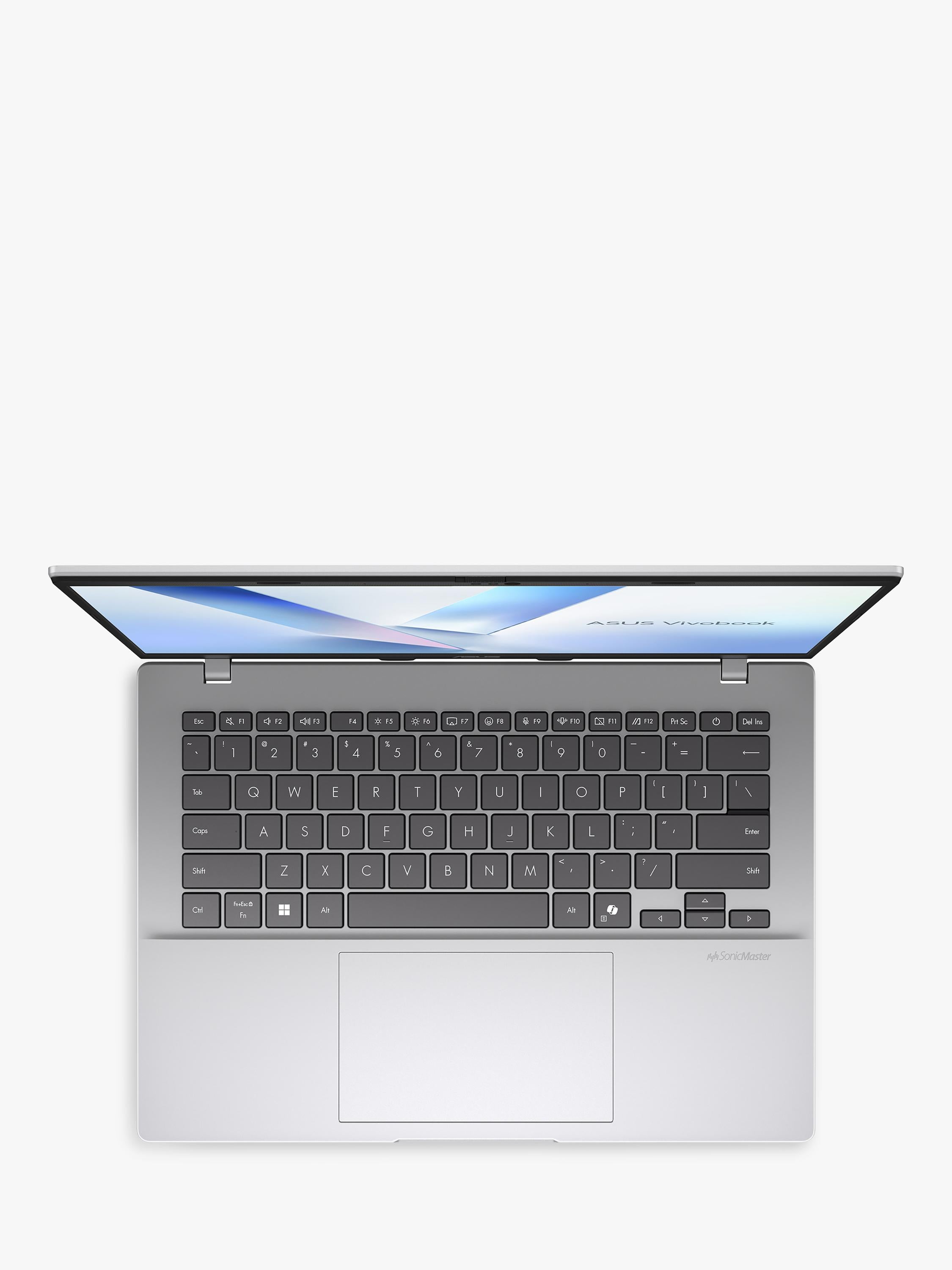 ASUS Vivobook 14 laptop Intel Core Ultra 5 silver - British product