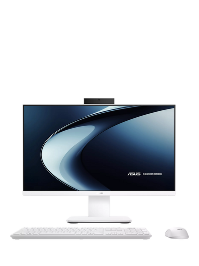 John Lewis ASUS V400 AiO All-in-One Desktop PC, Intel Core 5, 16GB RAM, 512GB SSD, 23.8 inch Full HD, White- Buy online at McGrocer