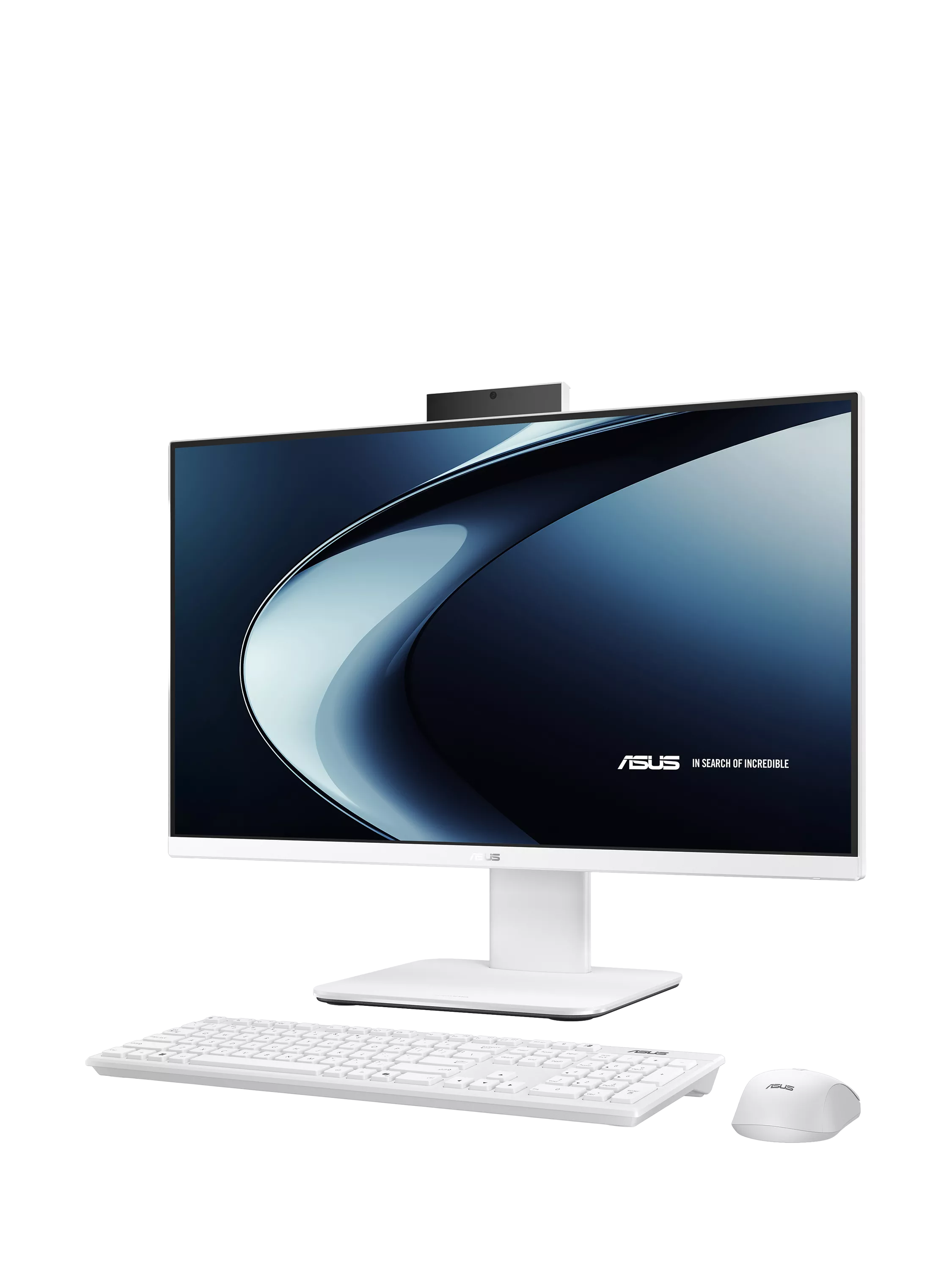 ASUS V400 AiO all-in-one desktop PC, 23.8-inch, white, imported from the UK