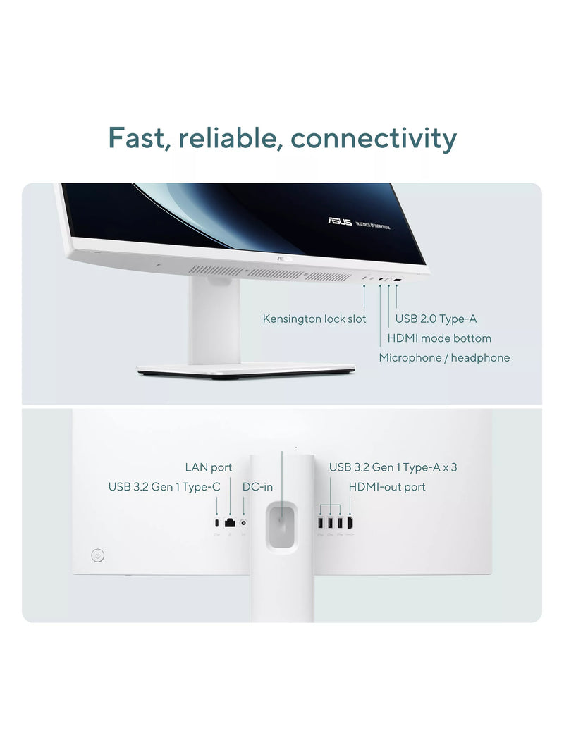ASUS all-in-one PC white 27-inch, UK version