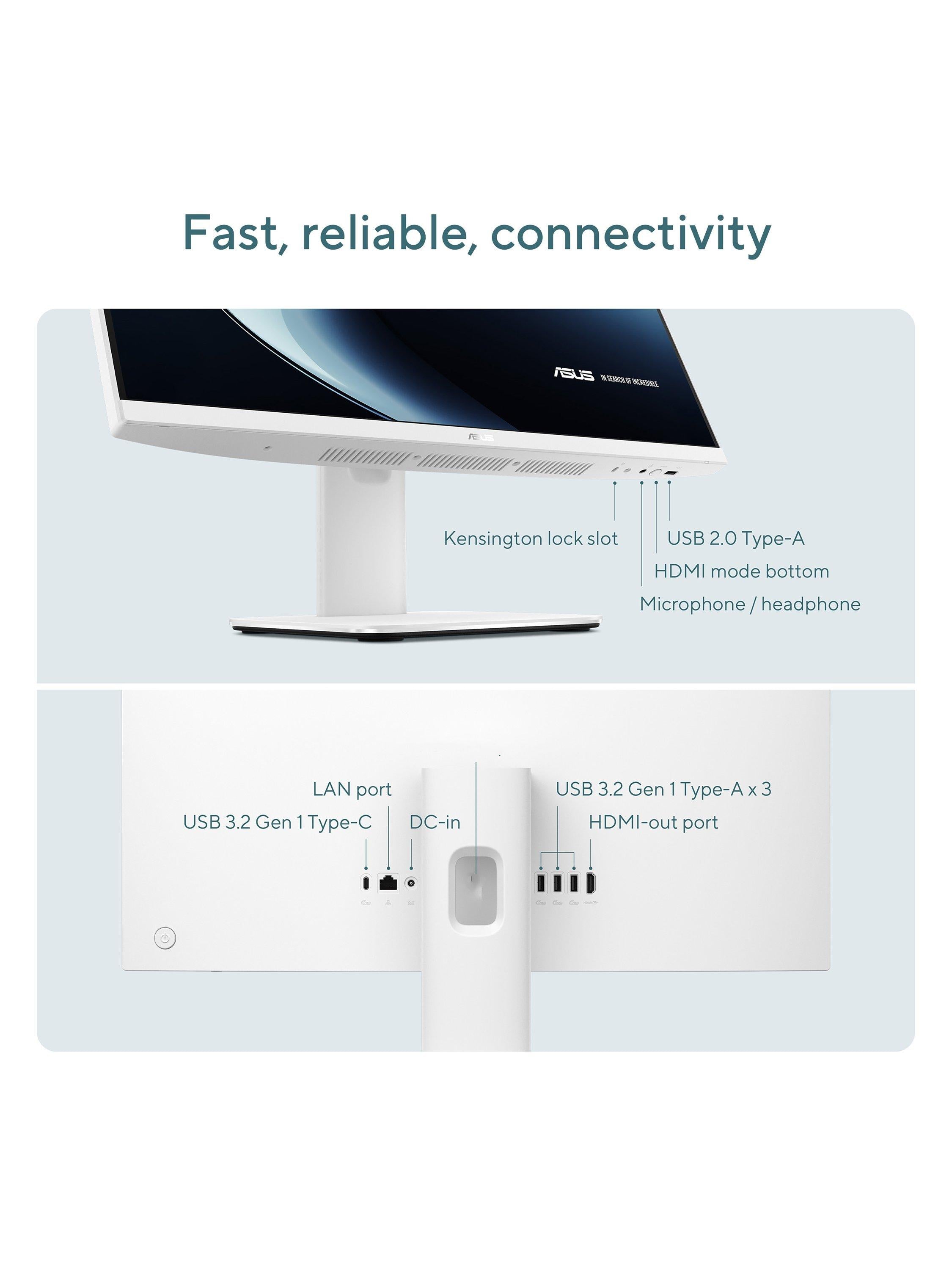 ASUS all-in-one PC white 27-inch, UK version