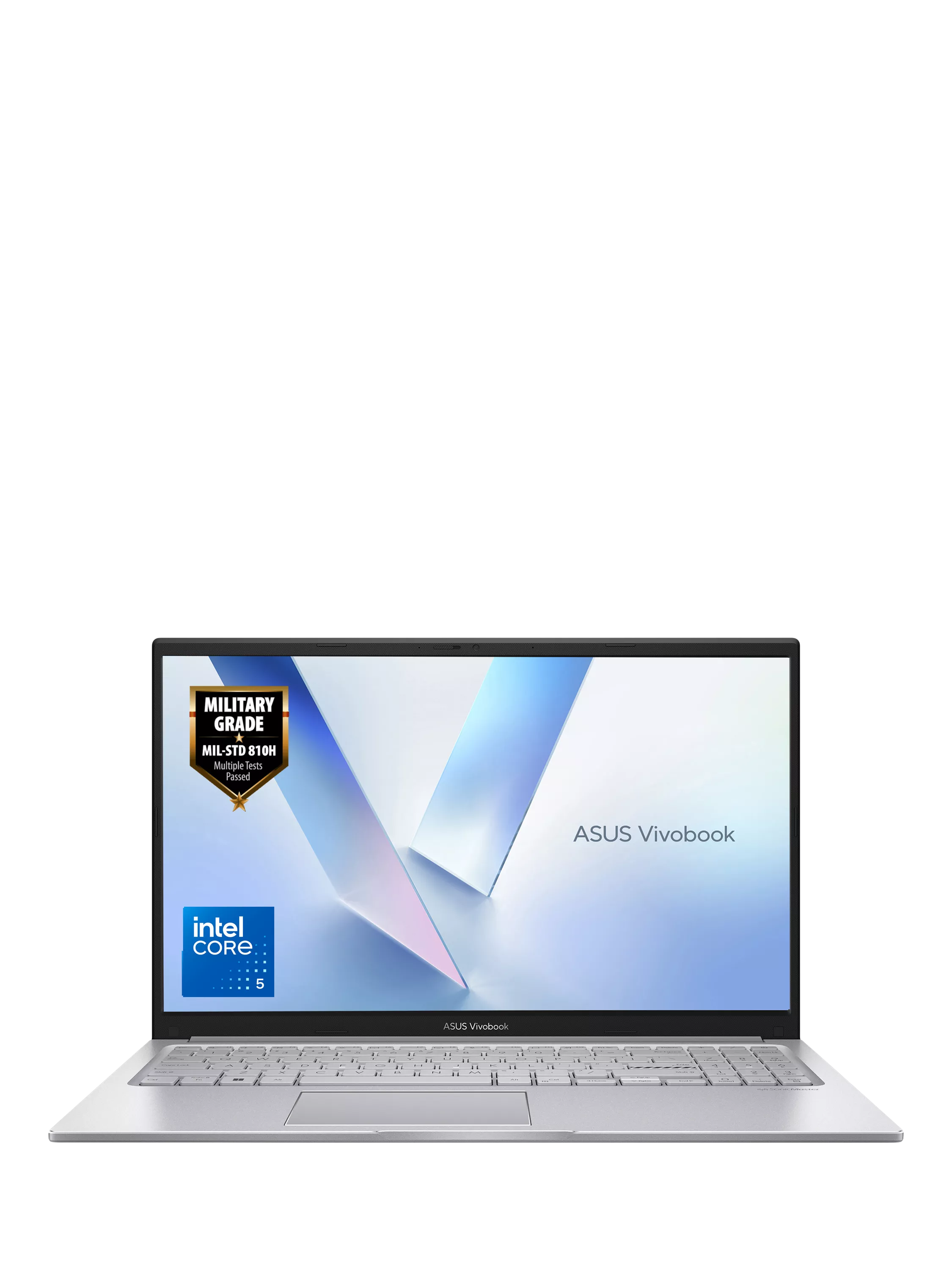 ASUS Vivobook 15 laptop Intel Core 5 8GB 512GB silver (British brand)