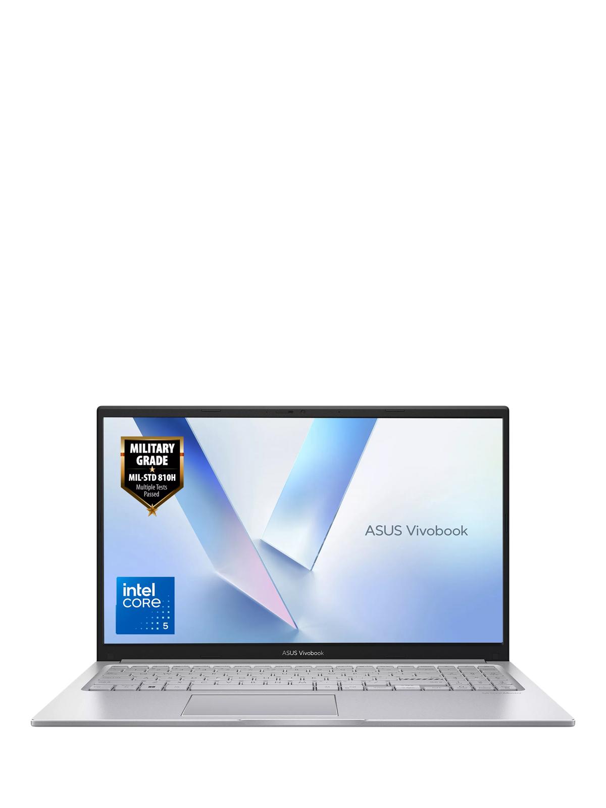ASUS Vivobook 15 laptop Intel Core 5 8GB 512GB silver (British brand)