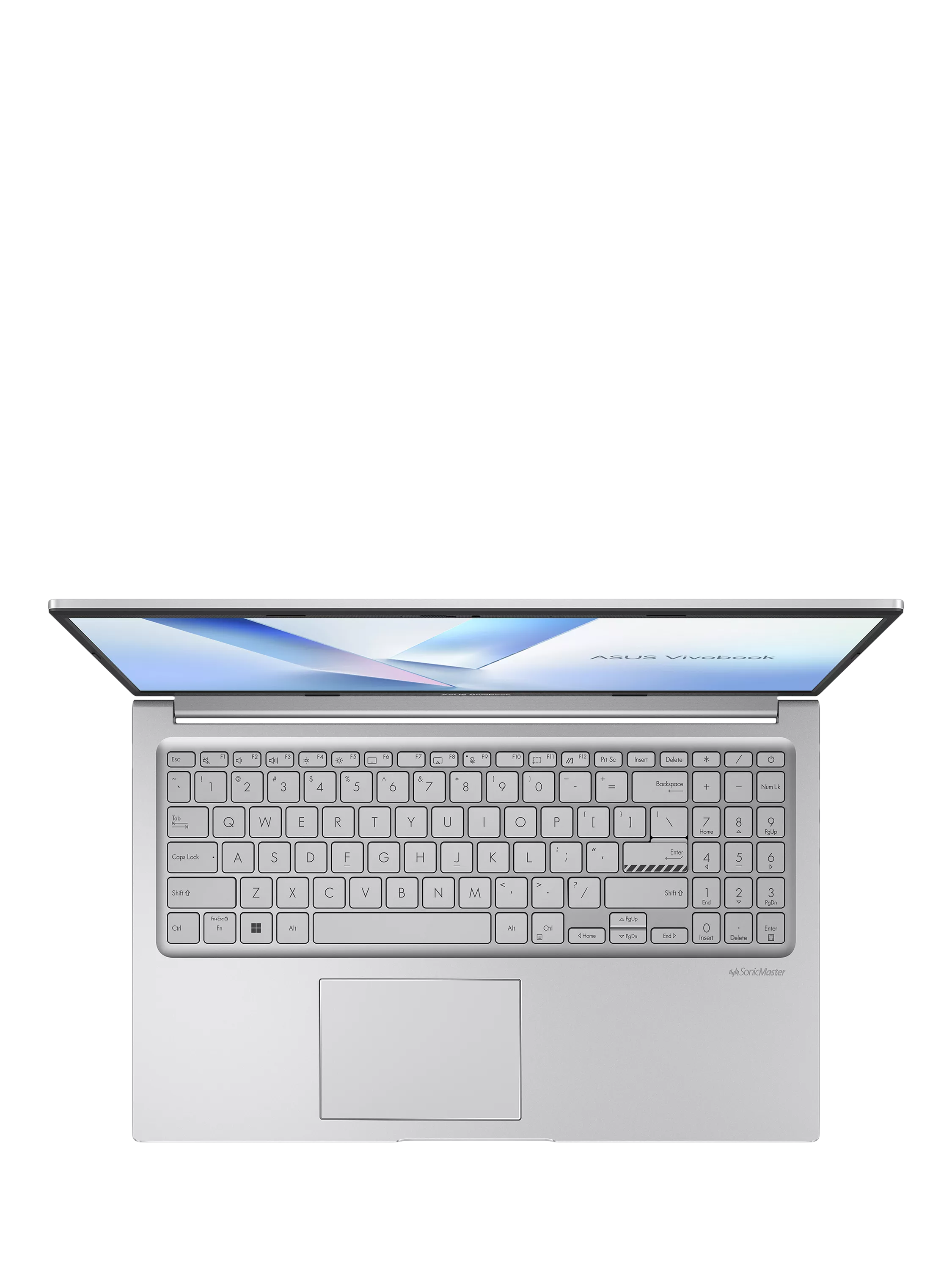 ASUS Vivobook 15 laptop Intel Core 7 16GB RAM 512GB Silver (British brand)
