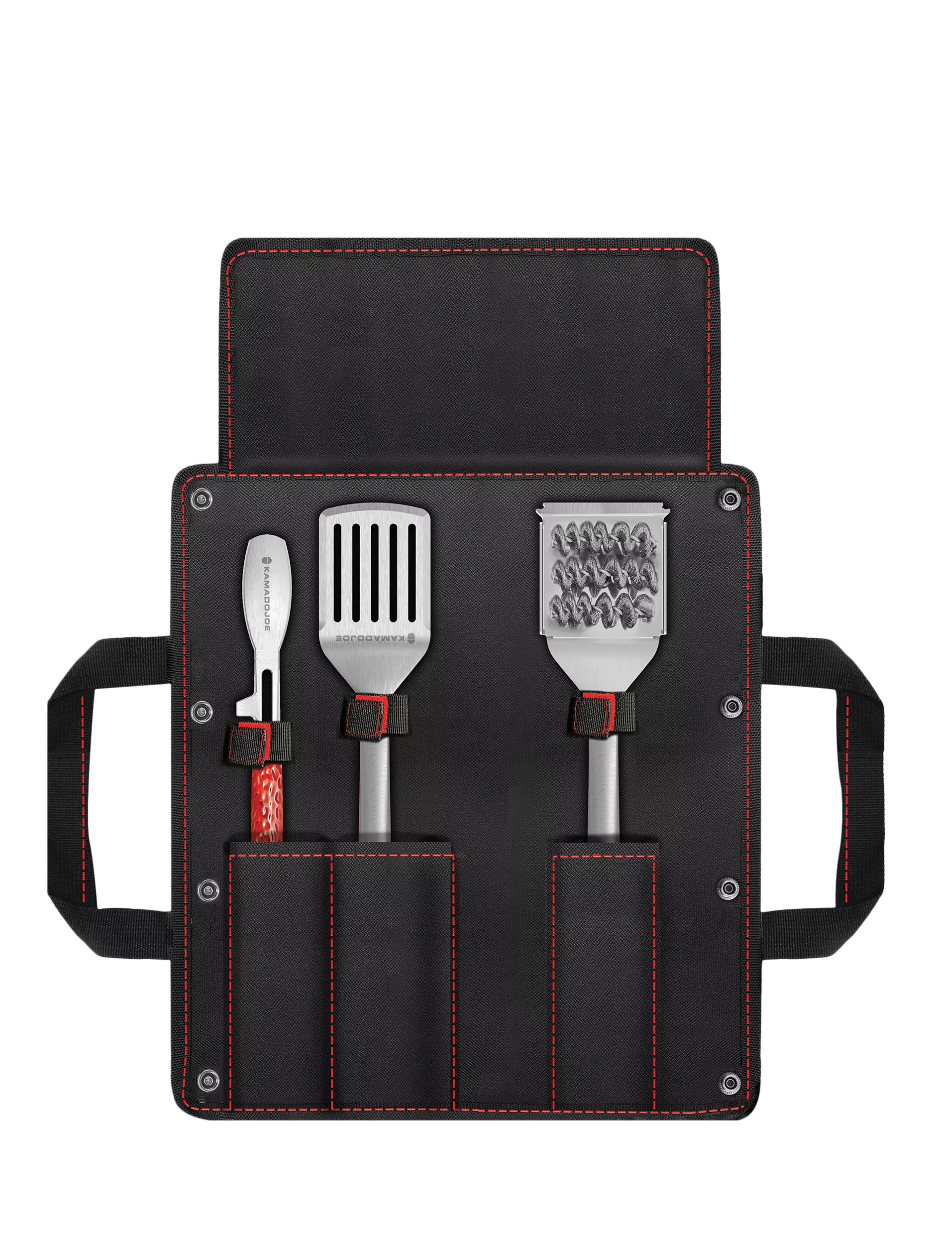 Kamado Joe Krafted stainless steel BBQ tool set 3 piece, imported from the UK