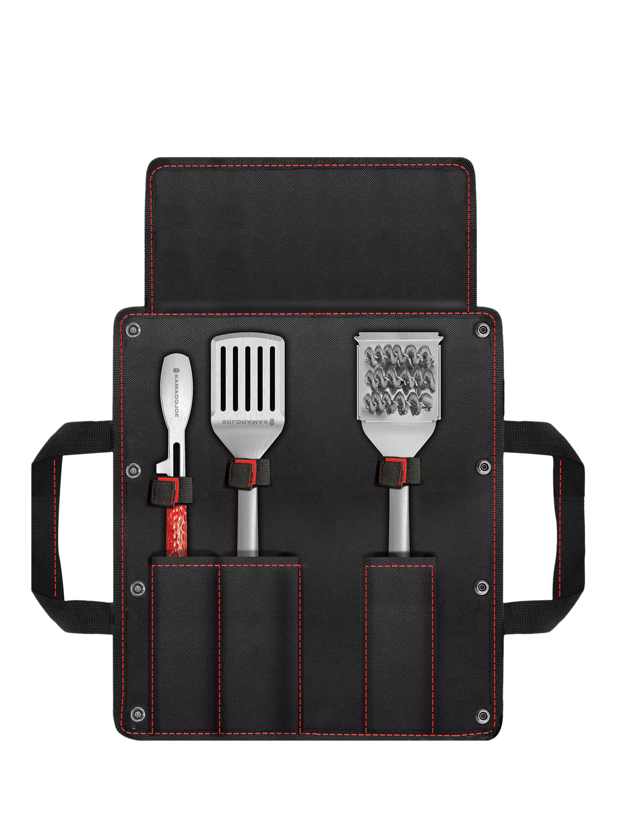 Kamado Joe Krafted stainless steel BBQ tool set 3 piece, imported from the UK