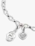 THOMAS SABO intertwined heart charm 10x27mm - British product