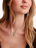 Thomas Sabo crystal heart charm in sterling silver (British brand)