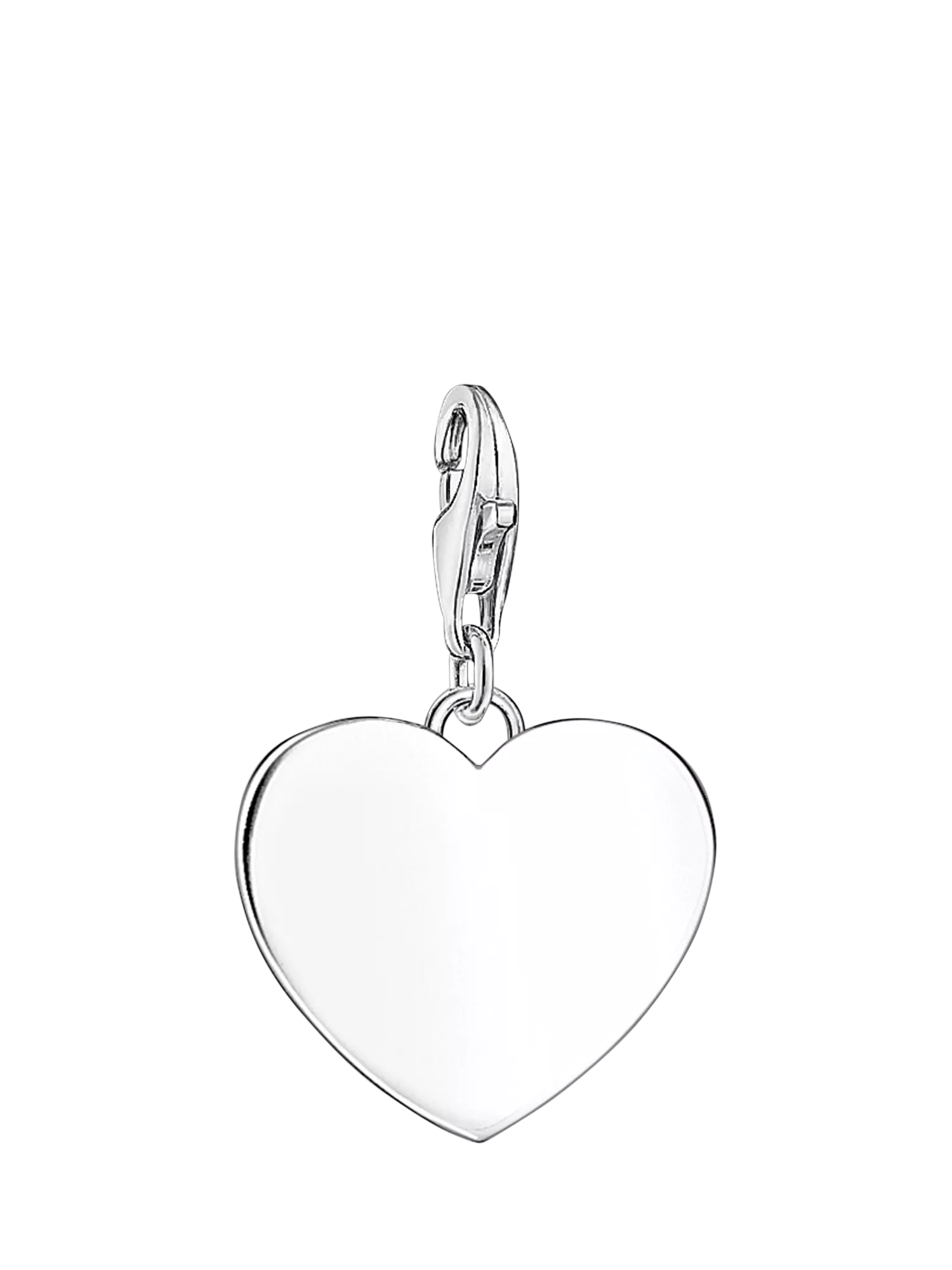 THOMAS SABO sterling silver heart charm, imported from the UK