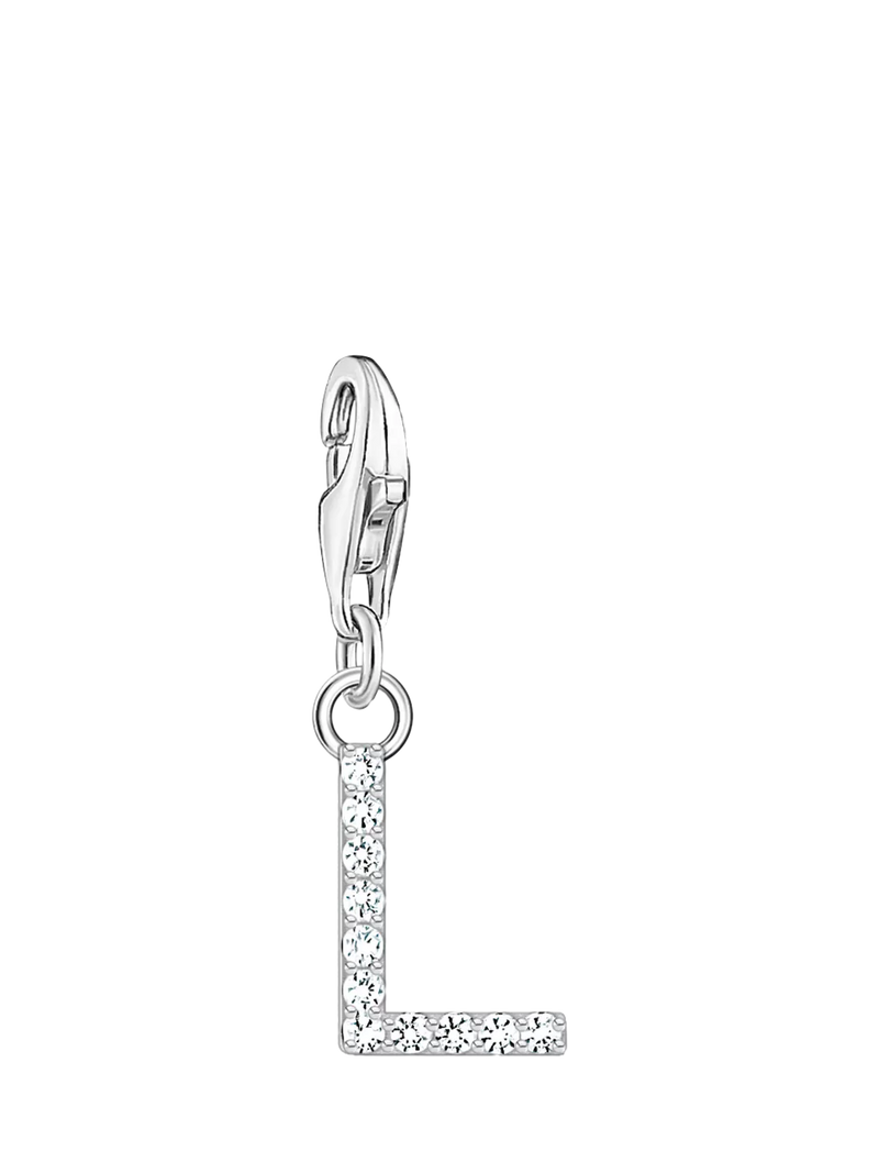 THOMAS SABO Cubic Zirconia Letter Charm Pendant