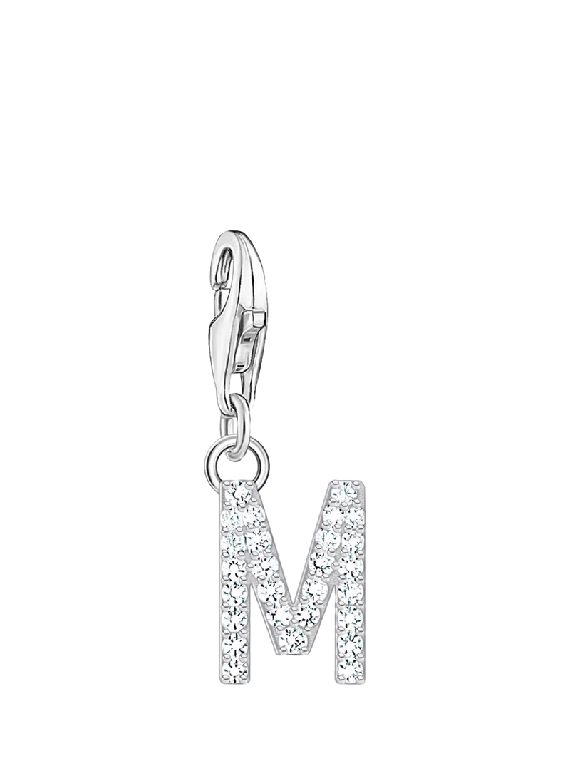 THOMAS SABO Cubic Zirconia Letter Charm Pendant