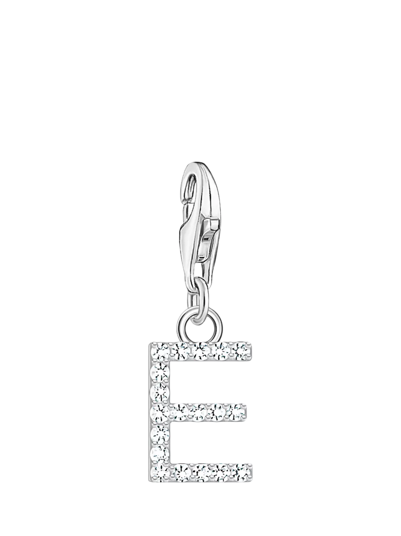 THOMAS SABO Cubic Zirconia Letter Charm Pendant