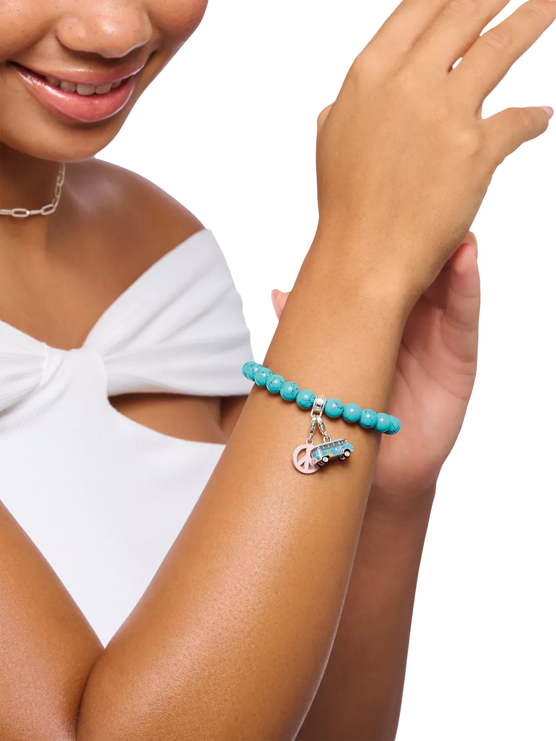 Thomas Sabo Volkswagen enamel charm, imported from the UK