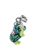 Thomas Sabo frog charm silver green, imported from the UK